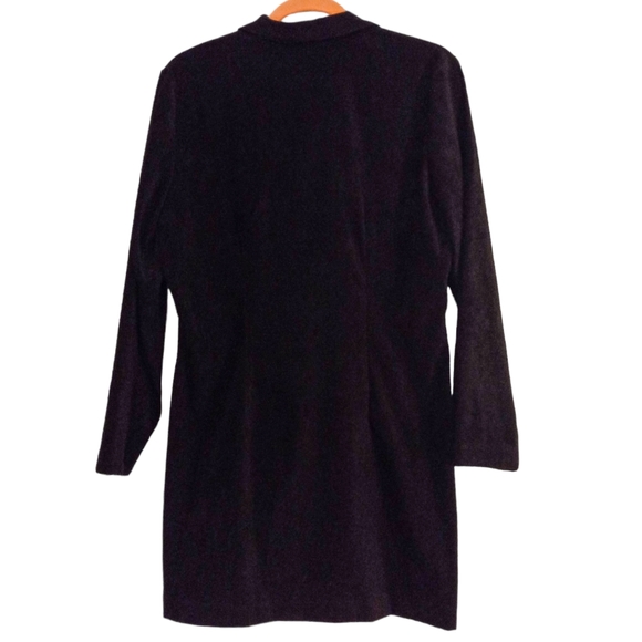 Vintage Women's Fairweather Lightweight Faux Suede Longline Jacket | US 8/10 - Picture 2 of 5